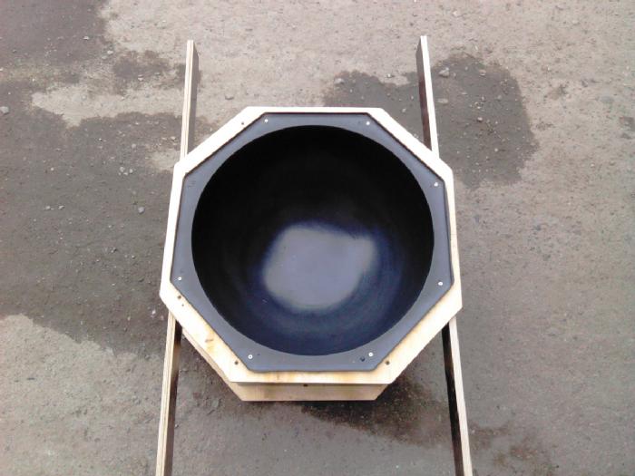 Форма для изготовления дорожных ограждений D400 H300 фото 2