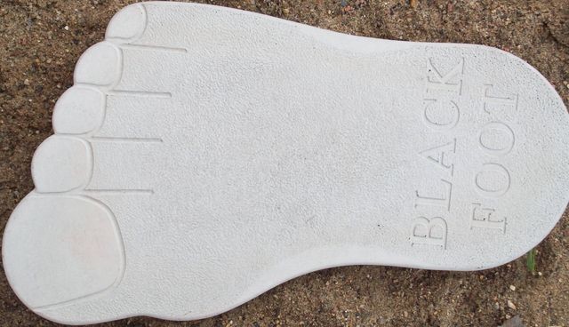 Форма для тротуарной плитки Стопа 47/2 30х53х4,5 см фото 3