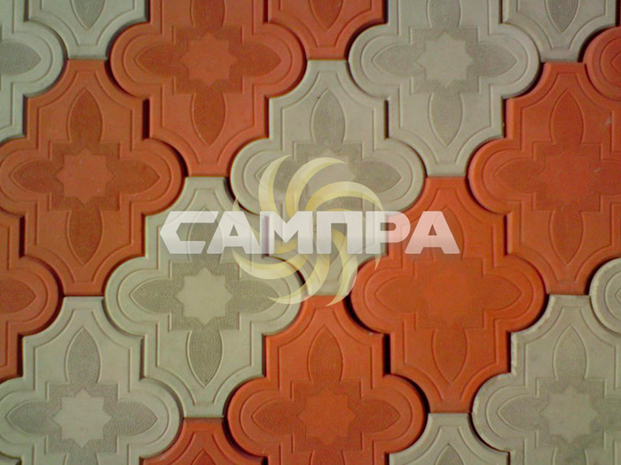 Форма Клевер узорчатый 1/4 26,7х21,8 см фото 5