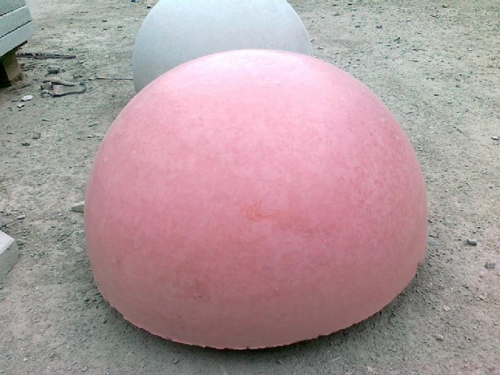 Форма для изготовления придорожной тумбы D500 H250 фото 1